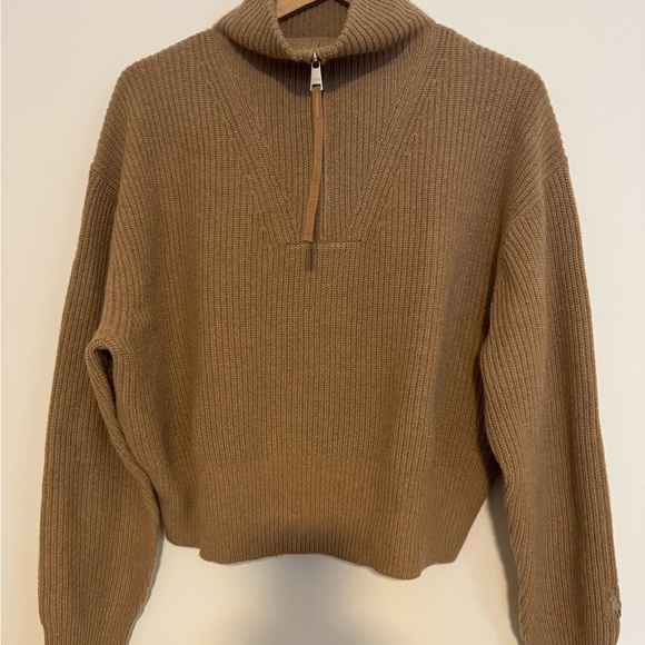 Polo Ralph Lauren Tan Cowl Neck Sweater - Picture 1 of 6